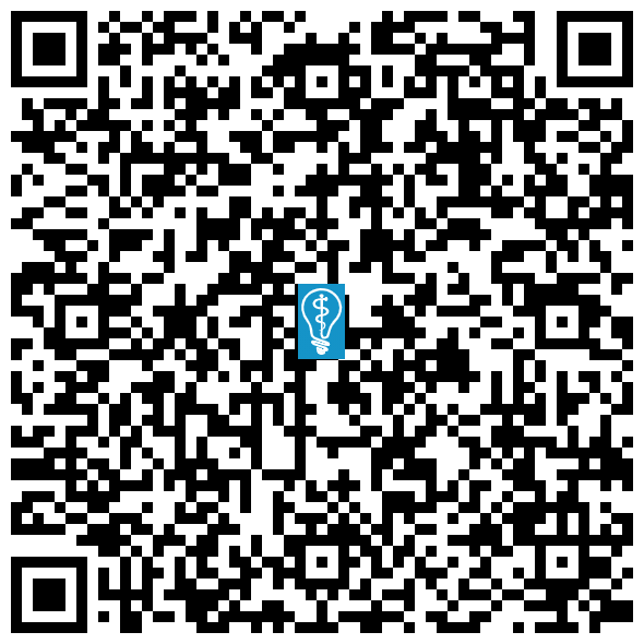 QR code image to open directions to MyDentist La Puente in La Puente, CA on mobile